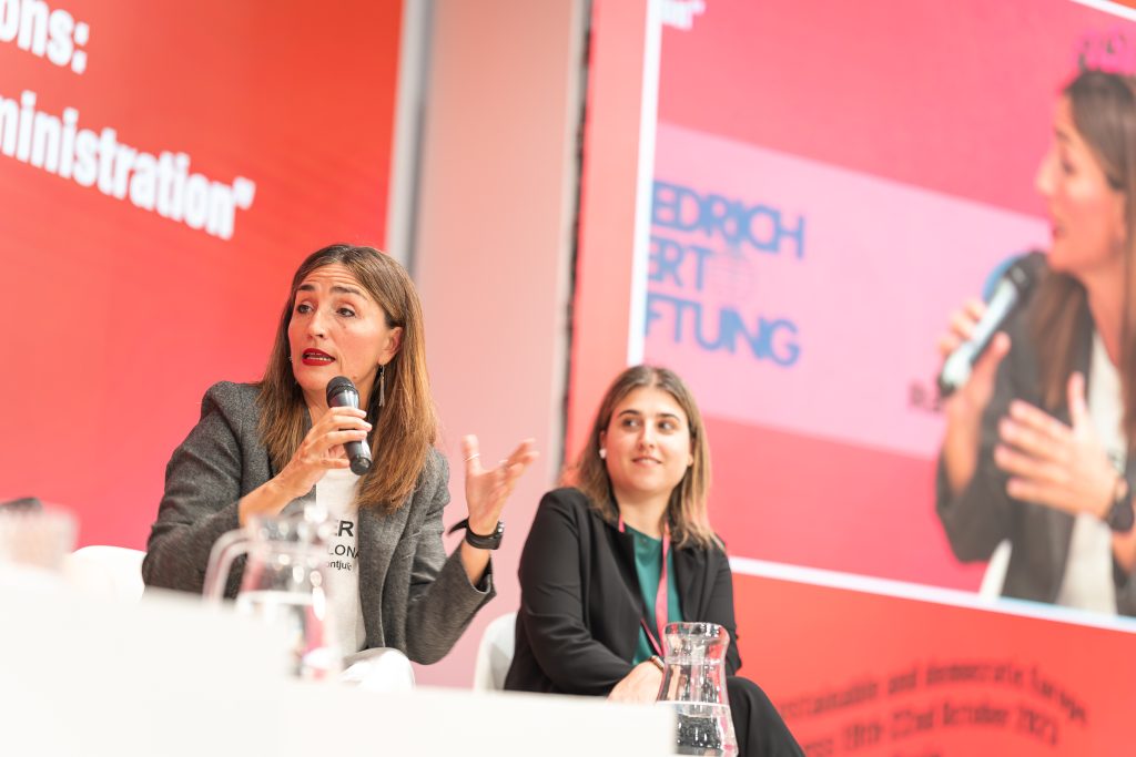 Debate con los Jóvenes Socialistas Europeos