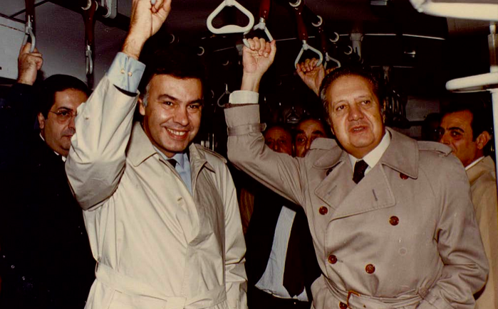 Terra da fraternidade: Mário Soares y Felipe González